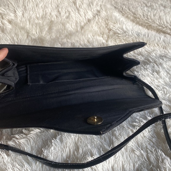 Vintage Black Envelope Purse - Picture 5 of 6